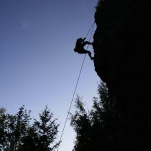 redescente de voie à Versondane